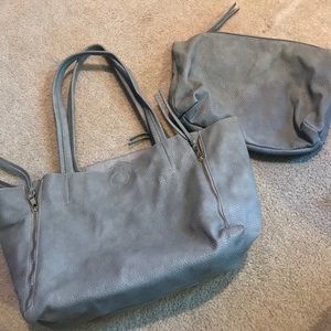 Large Purse plus bonus zipper pouch
